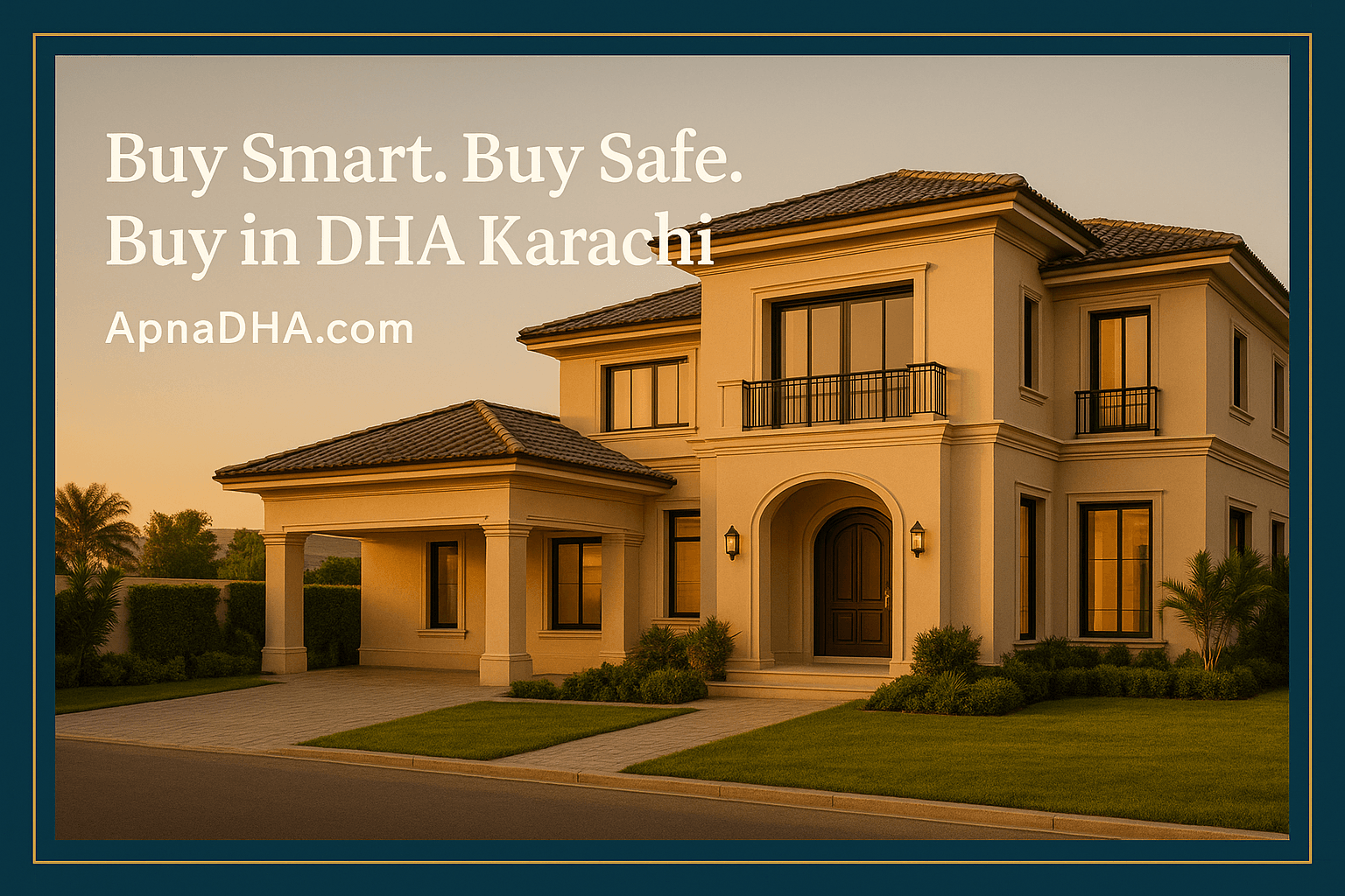 DHA Karachi property investment due diligence checklist
