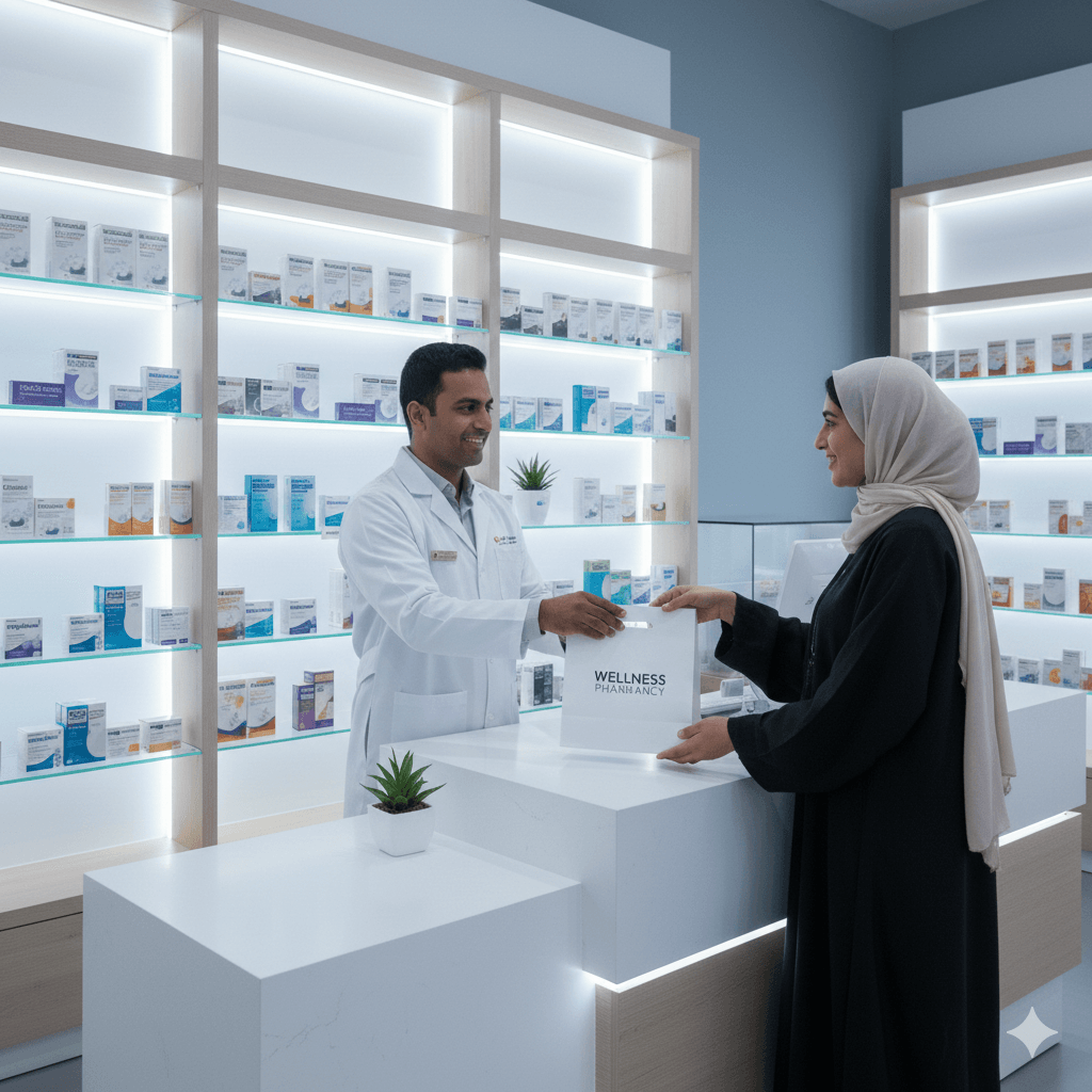 Pharmacies and health essentials near DHA Karachi