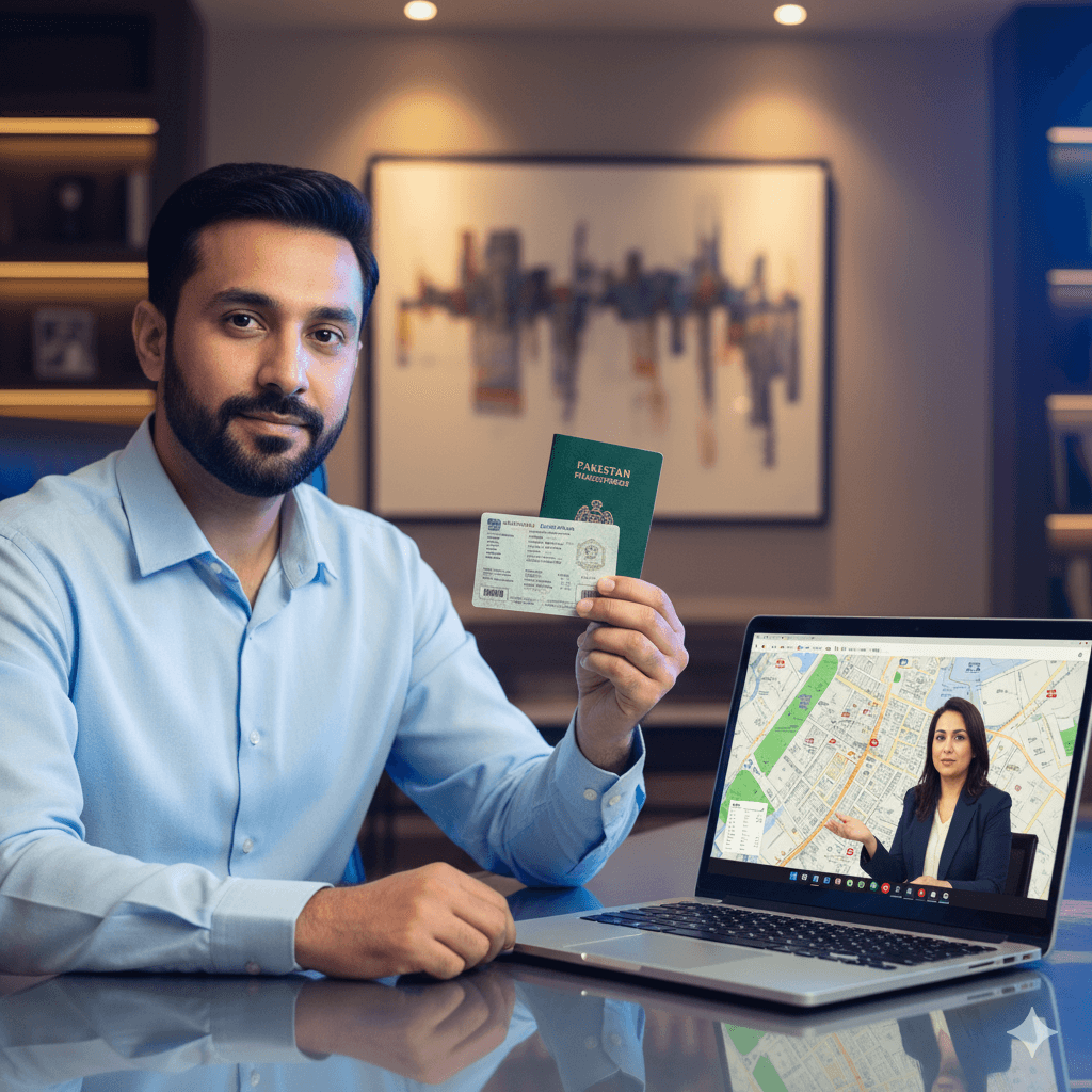 Overseas Pakistani buying property in DHA Karachi NICOP passport membership
