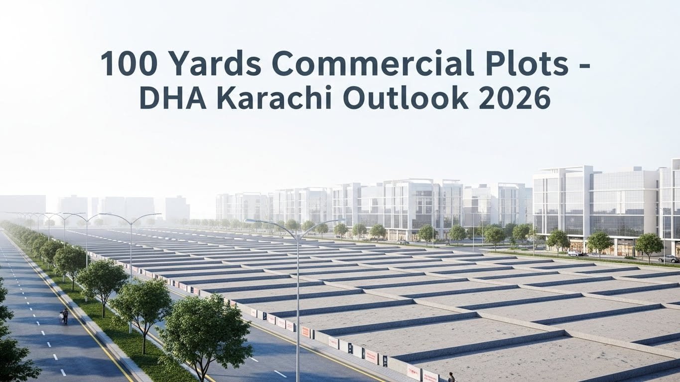 100 Yards Commercial Plots