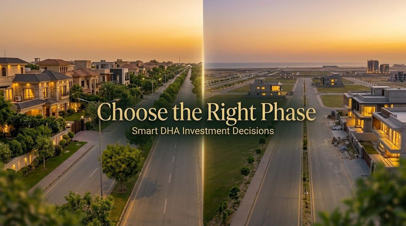 Phase 6 vs Phase 8 DHA Karachi buyer comparison