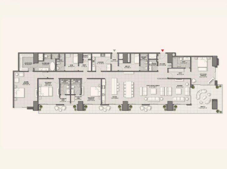 4,822 Sq Ft Apartment for Sale in Phase 8, DHA Karachi — property photo 5